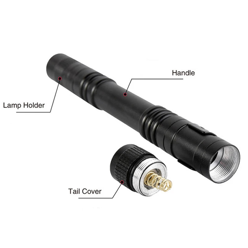 Pen Light Portable Mini LED Flashlight