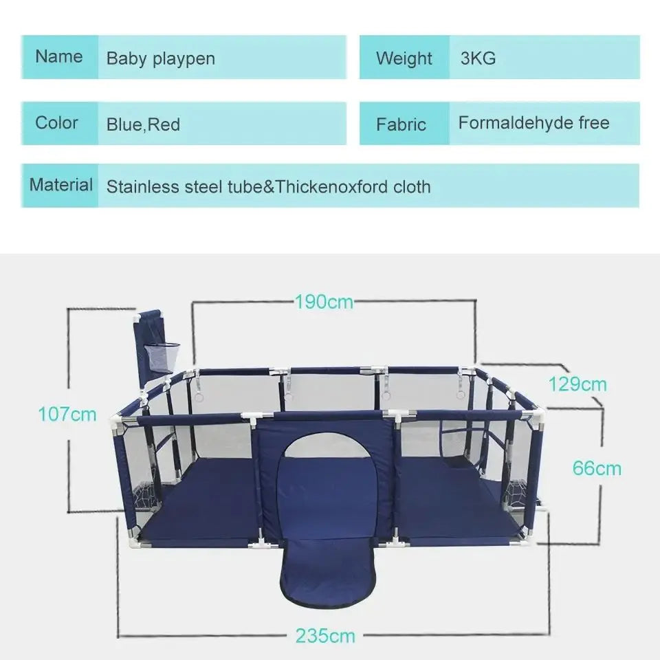 Playpen For Children Baby Pool Balls Bed