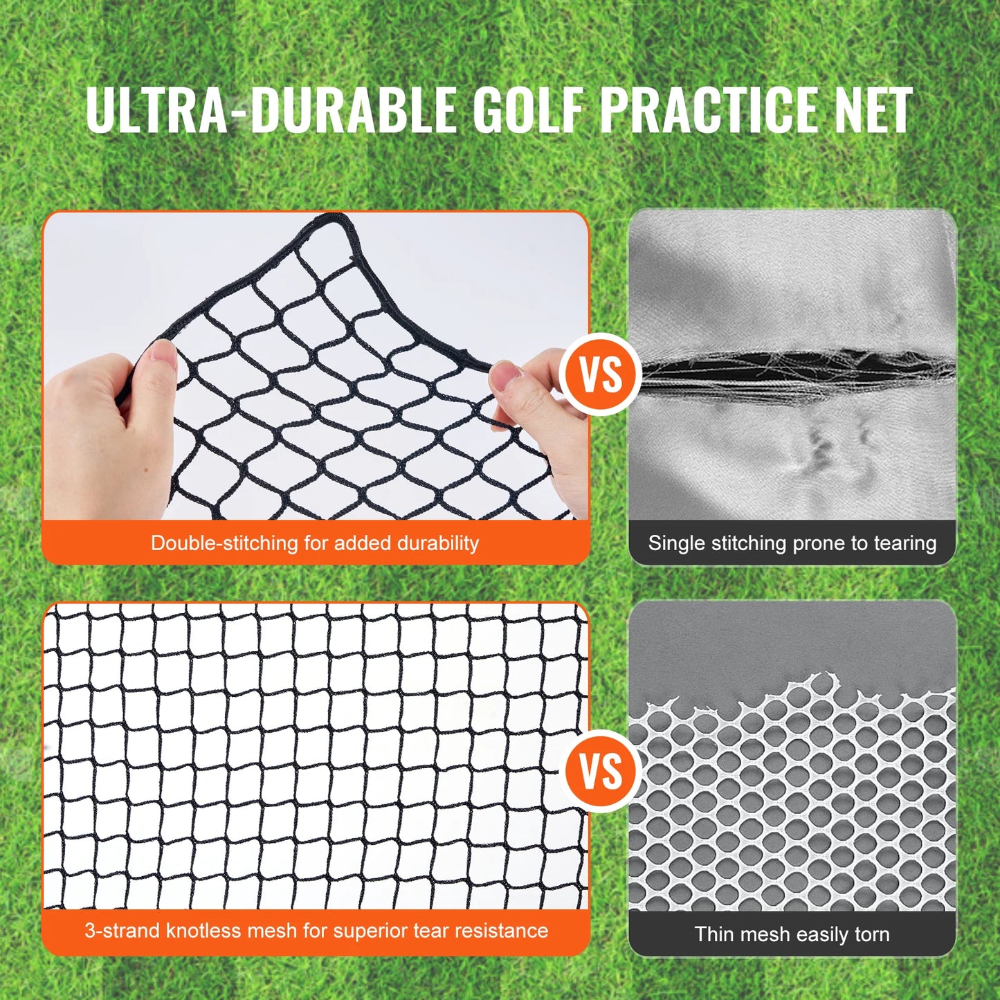 Indoor Hitting Net for Golf Baseball Hockey Soccer