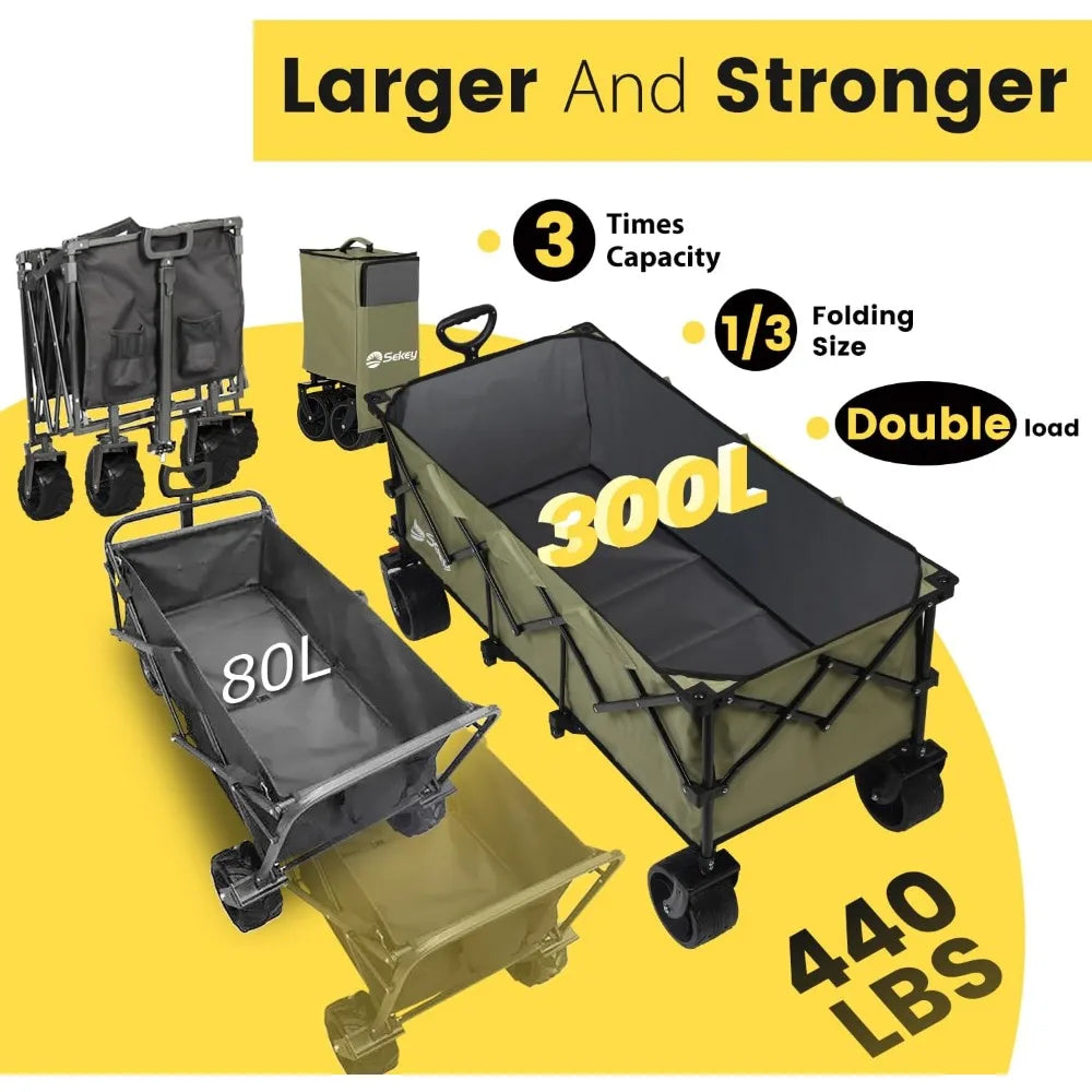 Collapsible Foldable Extended Wagon