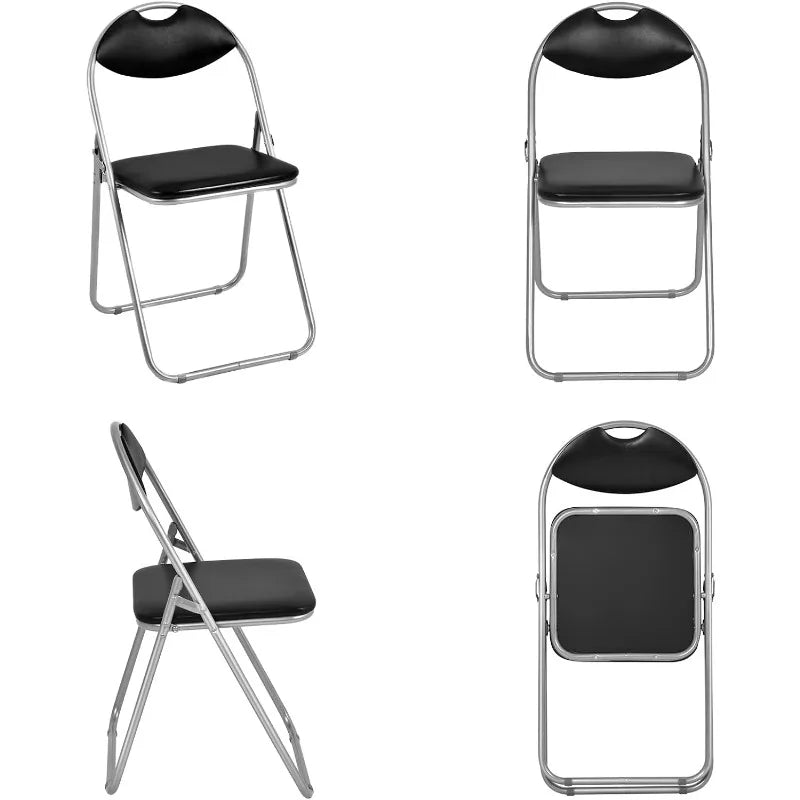 4-Pack Folding Chairs Set -