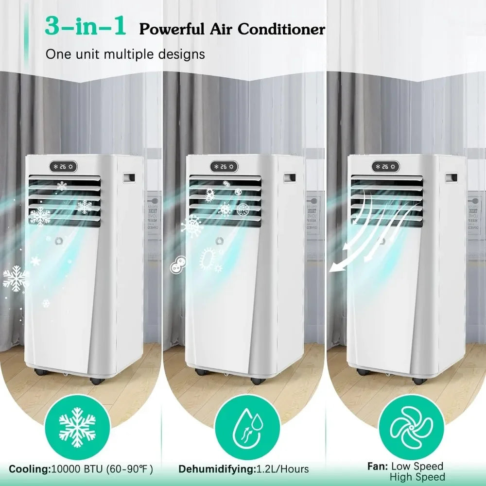 10,000 BTU Portable Air Conditioner with DehumidifieR