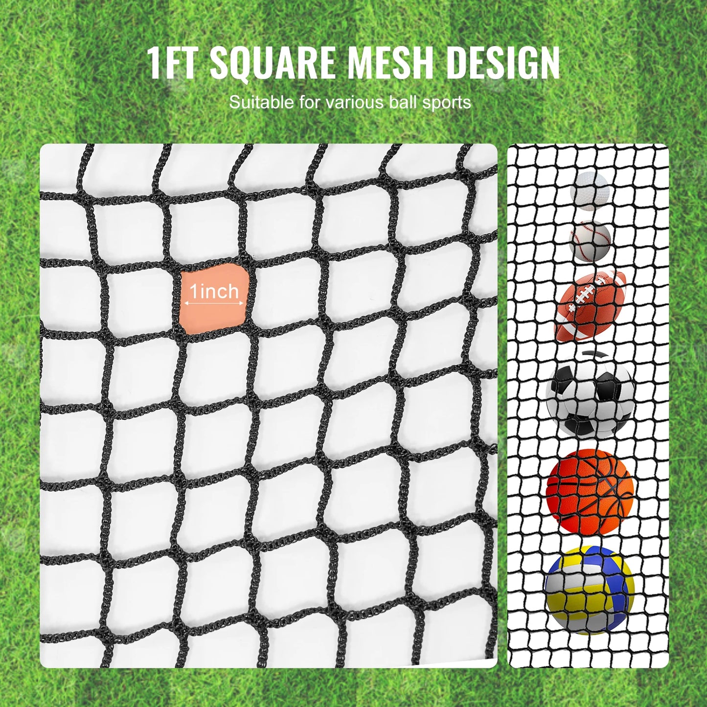 Indoor Hitting Net for Golf Baseball Hockey Soccer